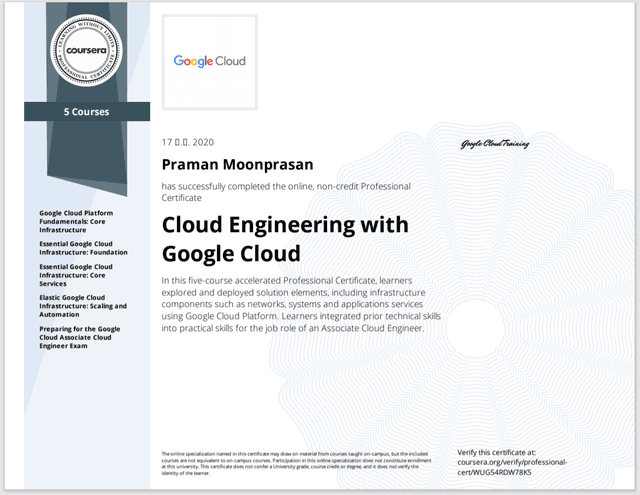 Placeholder image of a certificate in google